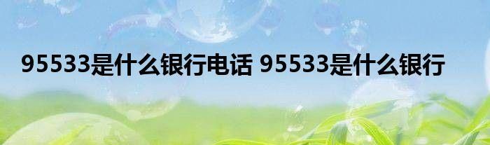 中国建设银行电话人工服务电话 中国建设银行咨询电话人工服务