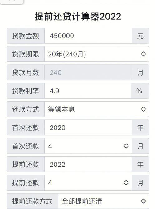 房贷利率2021年计算器 房贷利率计算器2020年