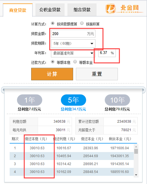 信用贷还款计算器 贷款计算器信用贷