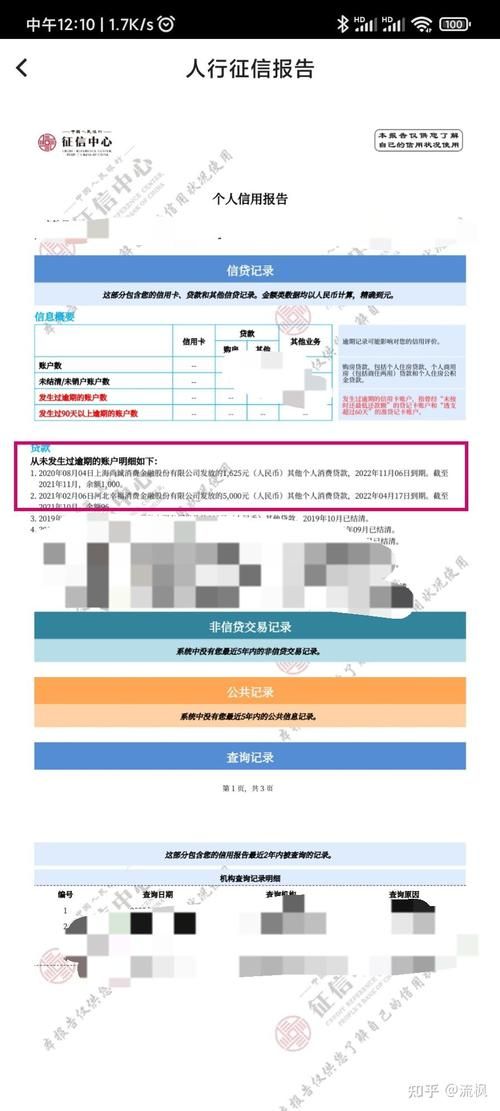 征信中心个人信用报告 征信中心个人信用报告中查询记录包含的查询原因有