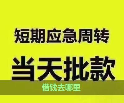 在哪借钱可以立刻借到又安全可靠 在哪能借到钱啊