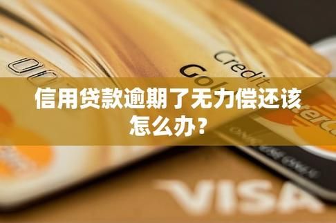 企业信用贷款 企业信用贷款逾期了没能力偿还怎么办