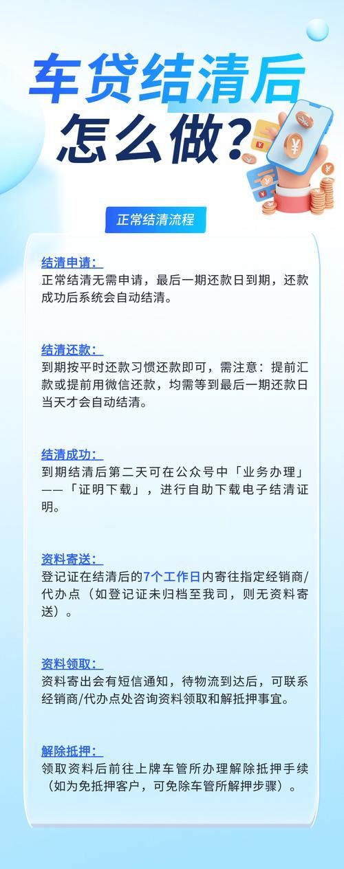 一汽金融贷款 一汽金融贷款结清后续流程